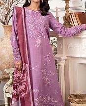 Roheenaz Lavender Khaddar Suit- Pakistani Winter Clothing