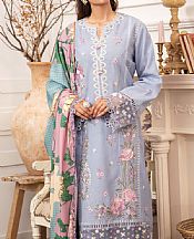 Baby Blue Linen Suit