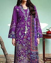 Purple Lawn Suit