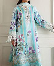 Roheenaz Turquoise Lawn Suit- Pakistani Designer Lawn Suits
