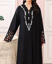 Roheenaz Black Lawn Suit- Pakistani Designer Lawn Suits