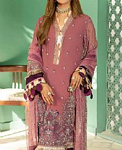 Rungrez Tea Rose Chiffon Suit- Pakistani Chiffon Dress