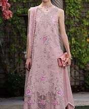 Saadia Asad Tea Pink Lawn Suit- Pakistani Designer Lawn Suits