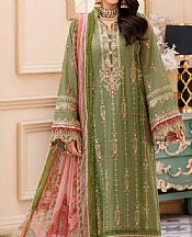 Sage Green Lawn Suit- Pakistani Designer Lawn Dress