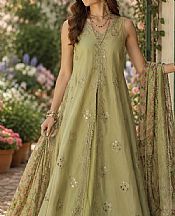 Saadia Asad Pistachio Green Lawn Suit- Pakistani Lawn Dress