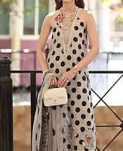 Saadia Asad Ivory Lawn Suit- Pakistani Lawn Dress