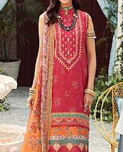 Brink Pink Lawn Suit- Pakistani Designer Lawn Dress