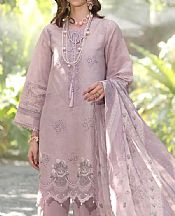 Saadia Asad Lilac Lawn Suit- Pakistani Designer Lawn Suits