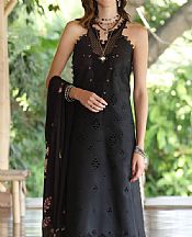 Saadia Asad Black Lawn Suit- Pakistani Lawn Dress