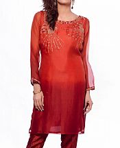 Sadia Aamir Oxide- Pakistani Chiffon Dress