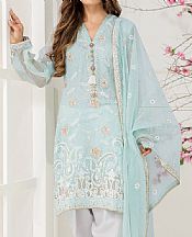 Sadia Aamir Arctic- Pakistani Designer Chiffon Suit