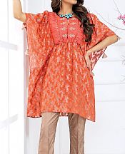 Sadia Aamir Coral Butterfly- Pakistani Designer Chiffon Suit