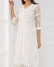 Sadia Aamir White Aura- Pakistani Chiffon Dress