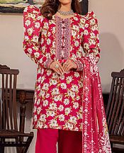 Safwa Cardinal Lawn Suit- Pakistani Designer Lawn Suits