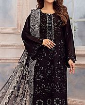 Safwa Black Lawn Suit- Pakistani Lawn Dress