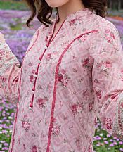 Safwa Pink Lawn Suit (2 pcs)- Pakistani Lawn Dress