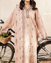 Safwa Creol Pink Lawn Suit- Pakistani Designer Lawn Suits