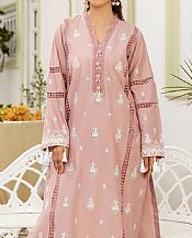Safwa Pink Lawn Suit (2 pcs)- Pakistani Lawn Dress