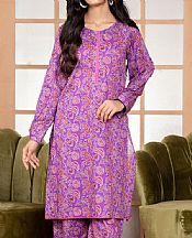Safwa Violet Lawn Suit (2 pcs)- Pakistani Designer Lawn Suits