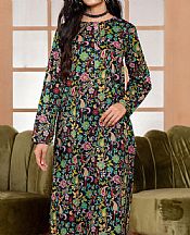 Safwa Black Lawn Suit (2 pcs)- Pakistani Lawn Dress