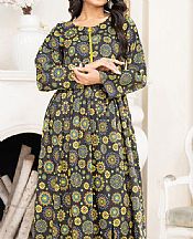 Safwa Black Lawn Suit (2 pcs)- Pakistani Lawn Dress
