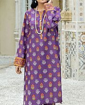 Safwa Muted Purple Cambric Suit (2 pcs)- Pakistani Designer Lawn Suits