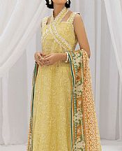 Safwa Olive Lawn Suit- Pakistani Lawn Dress