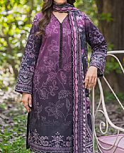 Black/Plum Lawn Suit