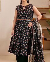 Safwa Black Lawn Suit- Pakistani Designer Lawn Suits