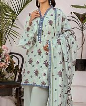 Safwa Sea Mist Lawn Suit- Pakistani Lawn Dress