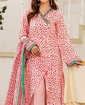 Safwa Cavern Pink Lawn Suit- Pakistani Designer Lawn Suits