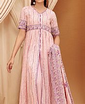 Safwa Oyster Pink Lawn Suit- Pakistani Designer Lawn Suits
