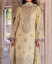 Safwa Ivory Lawn Suit- Pakistani Designer Lawn Suits