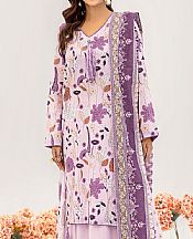 Safwa Lilac Lawn Suit- Pakistani Lawn Dress