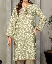 Safwa Brownish Grey Masuri Suit (2 pcs)- Pakistani Winter Clothing