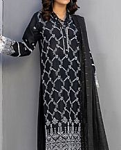 Safwa Black Lawn Suit- Pakistani Designer Lawn Suits