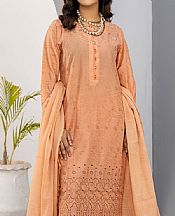 Safwa Pale Copper Lawn Suit- Pakistani Lawn Dress