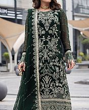 Sahane Green Chiffon Suit- Pakistani Chiffon Dress