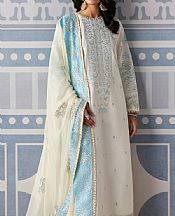 White Raw Silk Suit