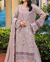 Sahane Lilac Chiffon Suit- Pakistani Designer Chiffon Suit