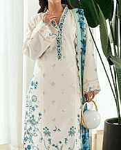 Sahane White Lawn Suit- Pakistani Lawn Dress