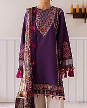 Purple Lawn Suit