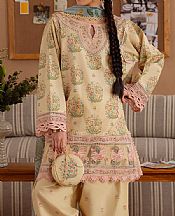 Saira Rizwan Ivory Lawn Suit- Pakistani Designer Lawn Suits