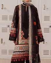Saira Rizwan Black Lawn Suit- Pakistani Lawn Dress