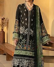 Saira Rizwan Black Lawn Suit- Pakistani Lawn Dress