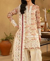 Saira Rizwan Ivory Lawn Suit- Pakistani Designer Lawn Suits