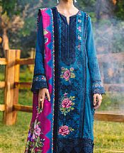 Teal Blue Khaddar Suit