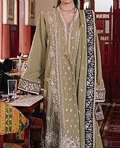 Saira Rizwan Tan Karandi Suit- Pakistani Winter Clothing