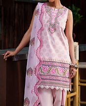 Saira Rizwan Pale Pink Lawn Suit- Pakistani Lawn Dress