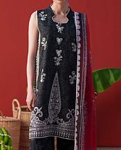 Saira Rizwan Black Lawn Suit- Pakistani Lawn Dress